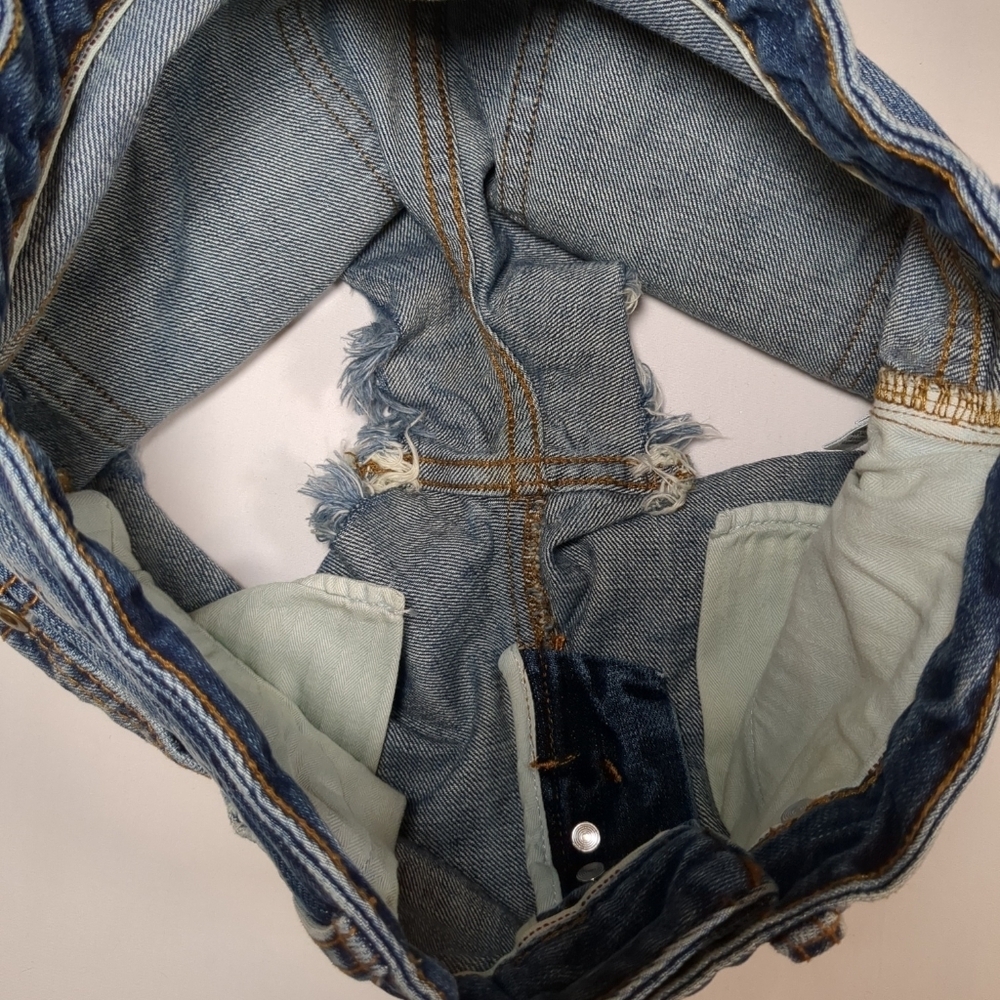 Free People denim shorts, size W24 - Picture 4 of 7